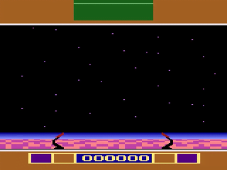 Earth Dies Screaming title screen for Atari 2600